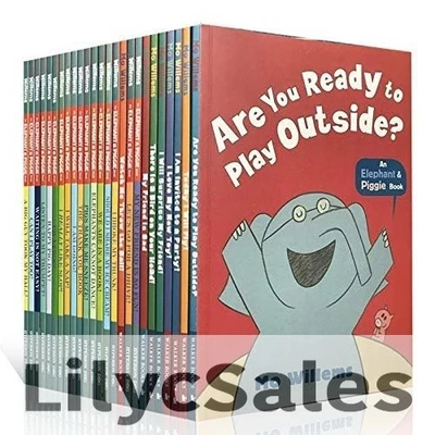 Mo Willems Elephants and Piggies Series 25 Complete Collection