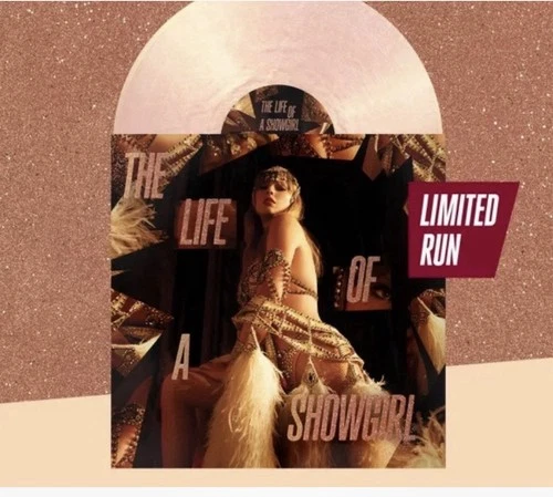Taylor Swift The Life Of A Showgirl Target Exclusive Edition Vinyl  Poster