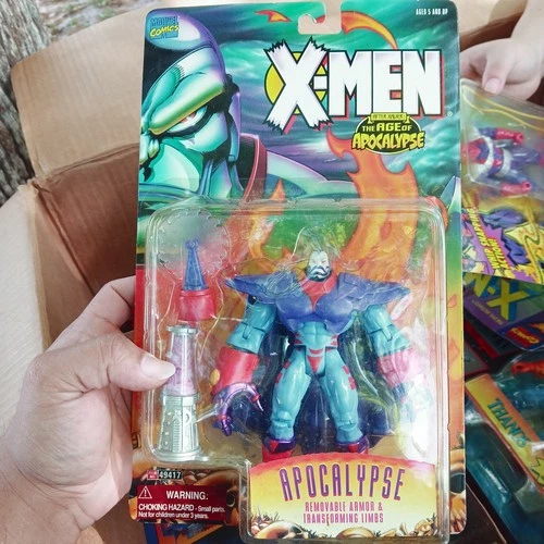 MARVEL X-MEN AGE OF APOCALYPSE - APOCALYPSE Action Figure ToyBiz Vtg 1995 Fast S