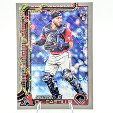Adrian Del Castillo (RC) 2025 Topps Holiday Silver Glitter #H181 Diamondbacks