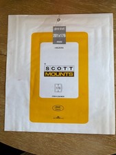 Stamp Mounts by Scott or Prinz 176mmX201 mm 4 blocks