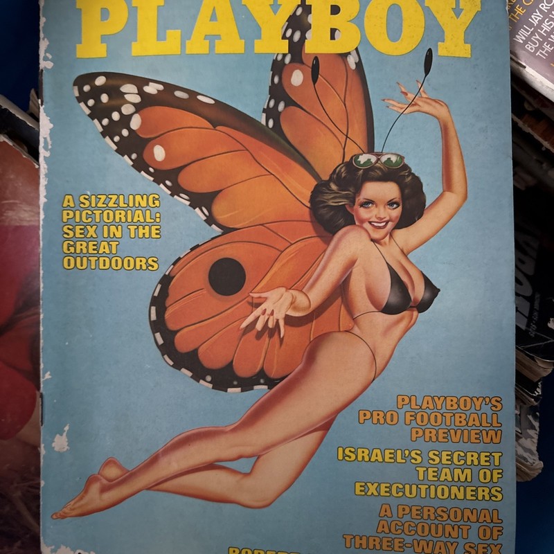 Vintage Playboy Magazine Issue (August 1976) W/ Centerfold