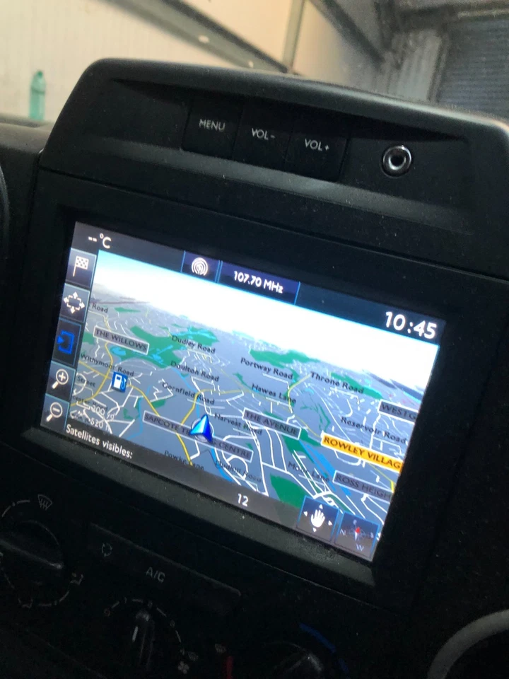 Unidad principal multimedia Peugeot Partner navegación por satélite 9817704780 pantalla táctil 2018 s69 Foto 2 de 4