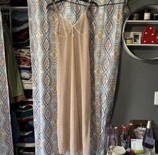 Victoria  s secret Sheer Lace Maxi Slip Dress Size Large