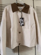 Brand New Future Collective Khaki Jacket (nwt)