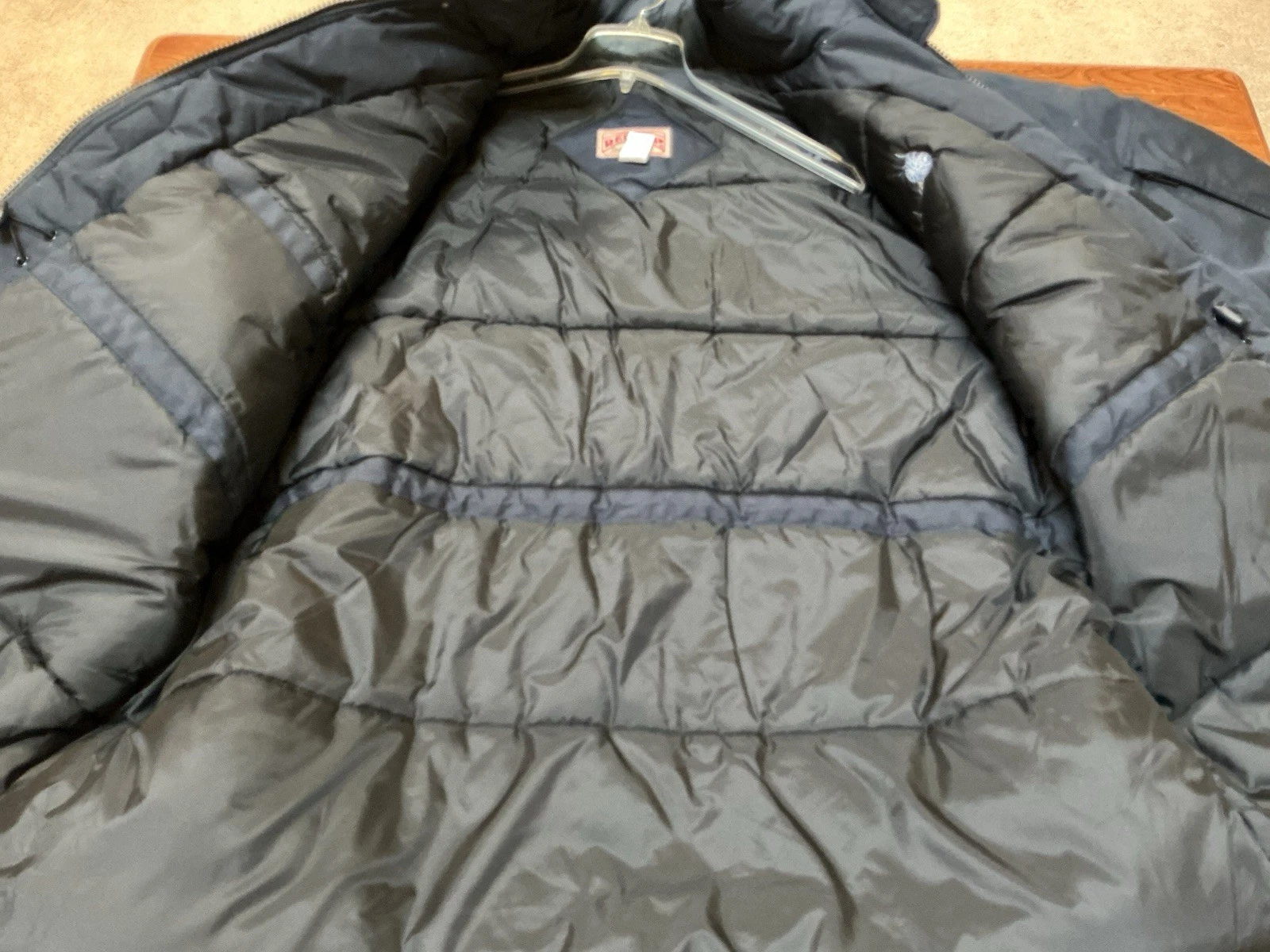 Red Kap JP70NP Heavyweight Parka Navy Jacket Industrial Work Uniform Size XXL - product detail image 7