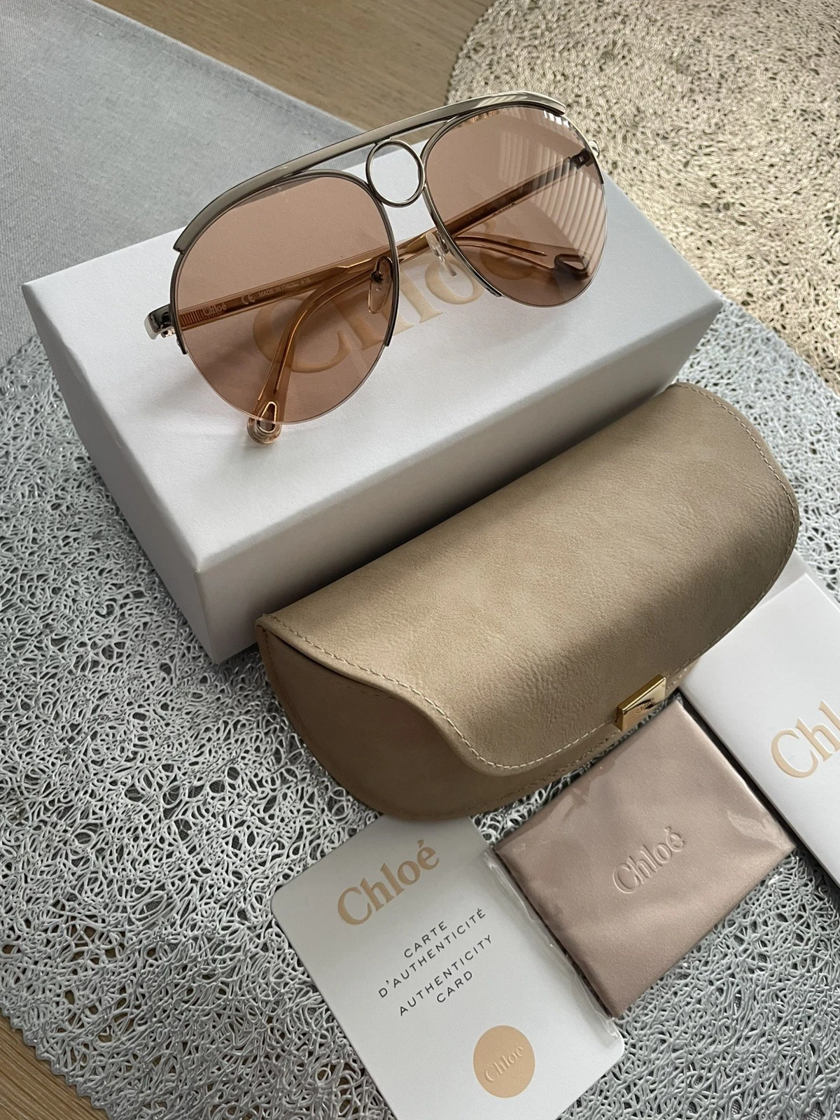 Chloe — CHLOE Designer Pilot/Aviator Sunglasses - Made In Italy
