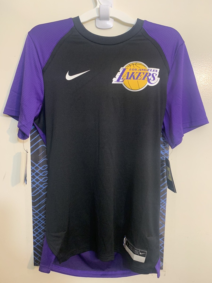 NIKE X NBA LA LAKERS SHOOTING SHIRT [933173 010] LEBRON LUKA