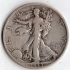 1933-S LIBERTY WALKING HALF DOLLAR