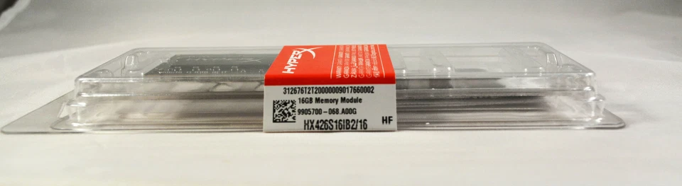 Kingston HyperX (1) 16GB 2666Mhz DDR4 Laptop RAM Memory 260 Pin HX426S16IB2 - Image 2 of 4