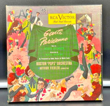 Vintage RCA Victor Red Seal 45 RPM Record Complete Set of 4 Gante Parisienne