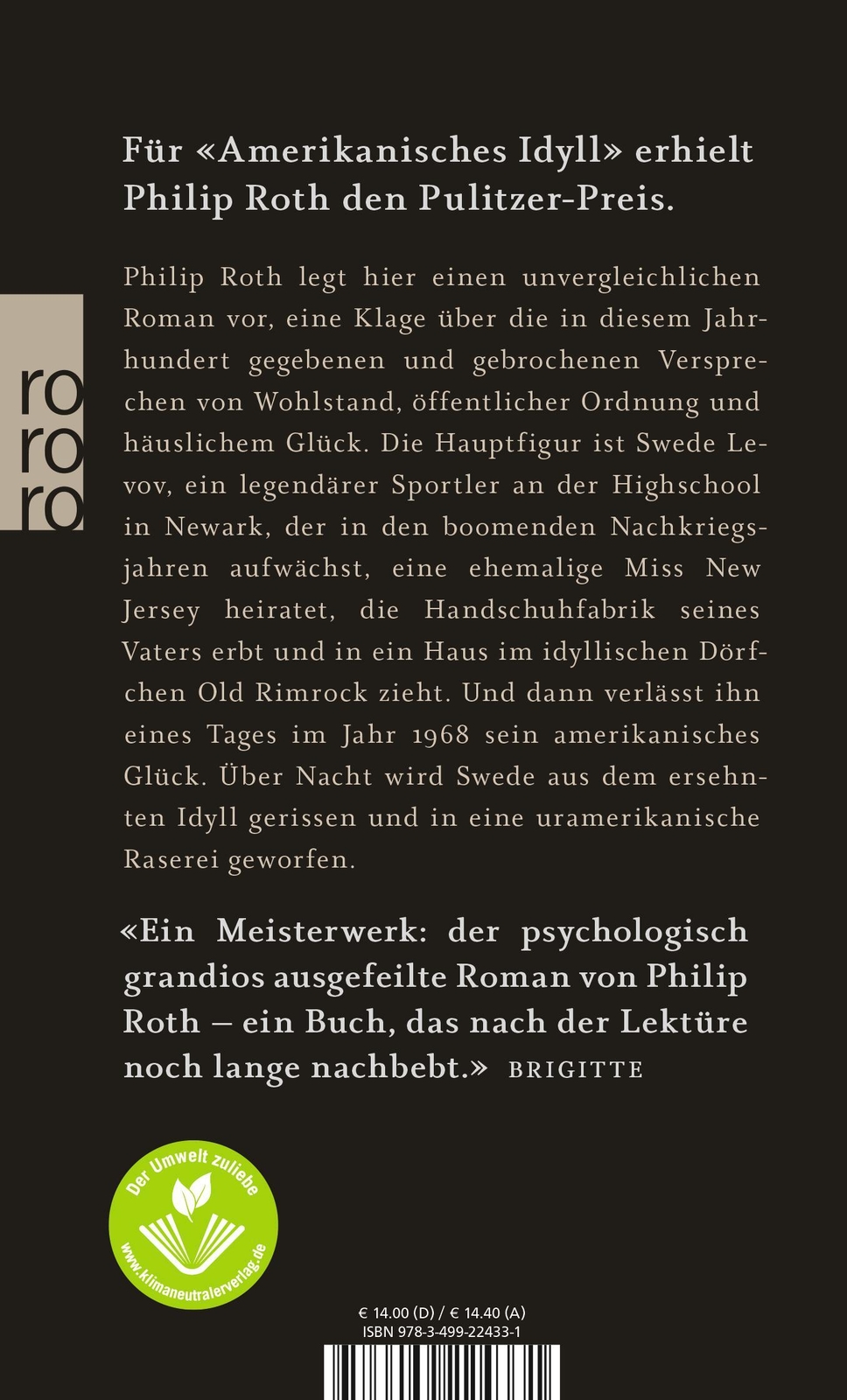 Thumbnail - Amerikanisches Idyll | Philip Roth | Taschenbuch | Die Amerikanische