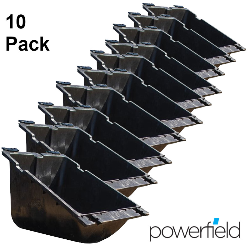 10 x PowerField PowerRack Solar Ground-Mount System for Panels up to 41.3” Width