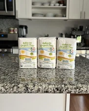 (3x) Organic Italian 00 White Soft Wheat Flour Baking Pizza 3 kg New Sealed