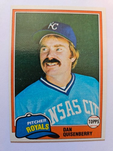 Dan Quisenberry #493 card