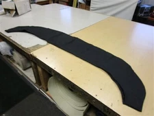 ANGLER G3 V21SF (2015 - 2017) BIMINI BOOT BLACK 74" X 12 3/4" MARINE BOAT