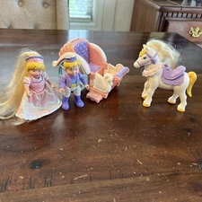 Vintage 1995 Fisher Price Once Upon a Dream Mixed Figure Lot Of 4 Pieces! RARE