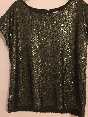 next green sequin top