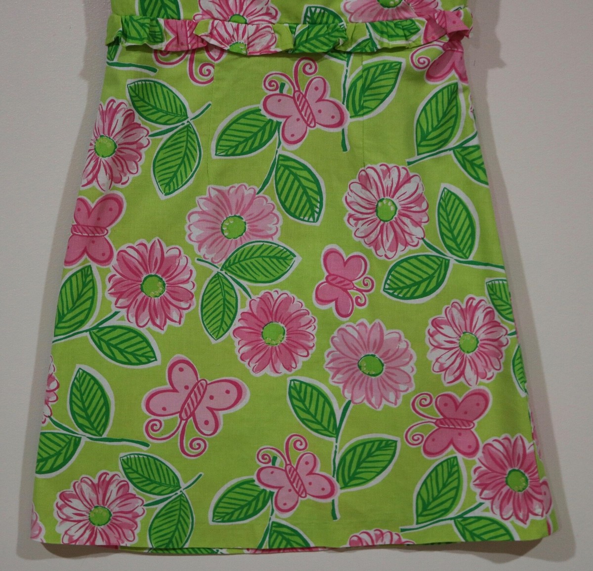 Robe Sundress Florale Rare Editions Too Fille Taille 5 Rose Vert - Neuve Avec étiquettes (NWT)