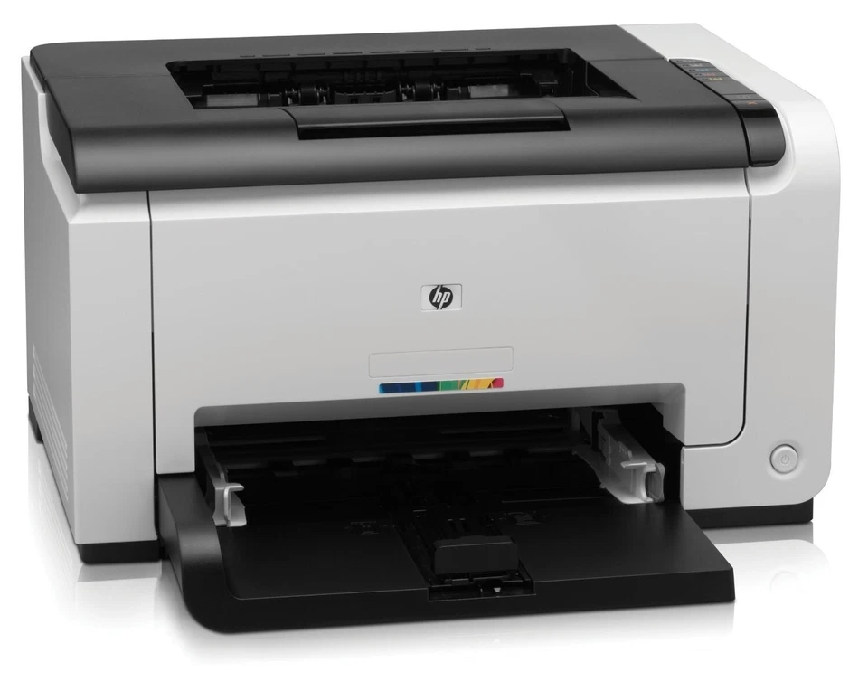 HP LaserJet Pro CP1025nw kabelloser Farblaserdrucker USB CE914A REF mit Garantie - Bild 2 von 2