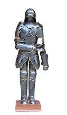15th Century Gothic Knight Full Suit of Armor Great Knight Wearable Costume,