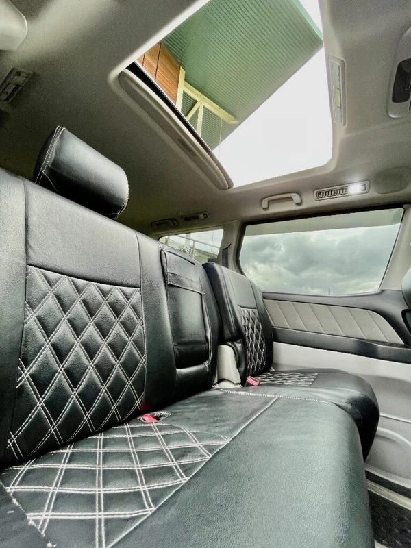 Unique Toyota Alphard, Full Toyota Racing Design (TRD) Body Kit, Twin Duel Exhaust