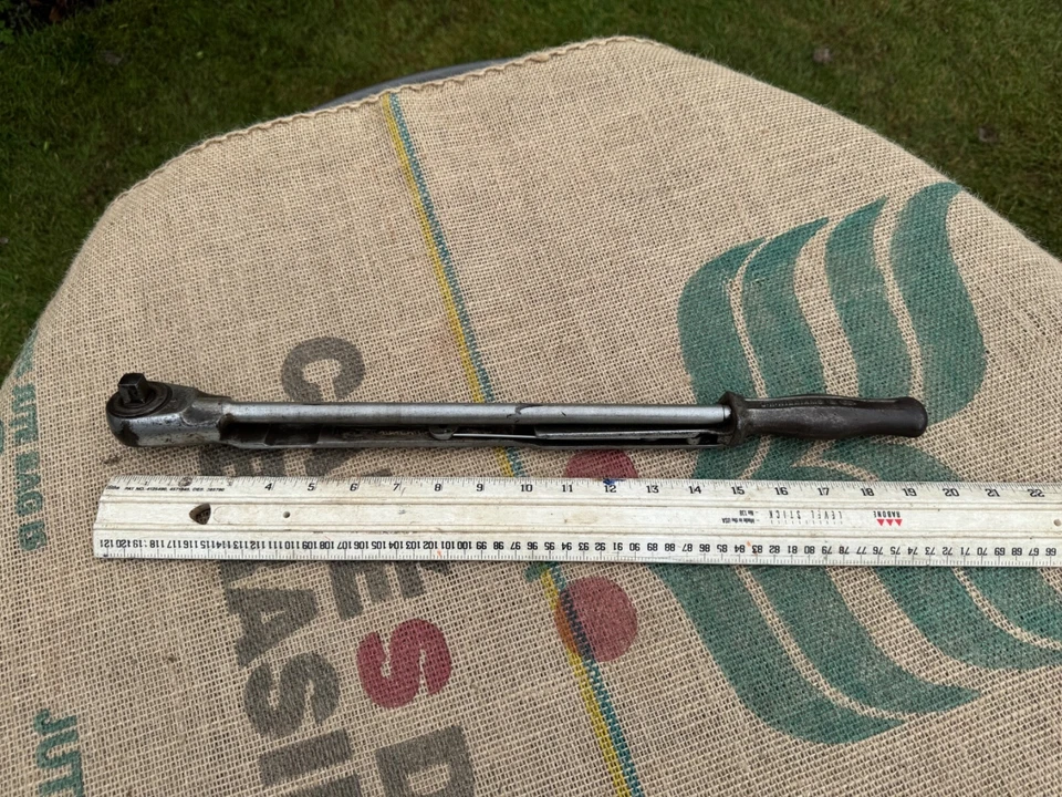 Rare Vintage J.H. Williams & Co S-57 Torque Measurrench Wrench 20-200ft-lb - USA - Image 4 of 4