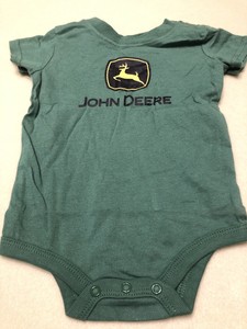 john deere baby romper