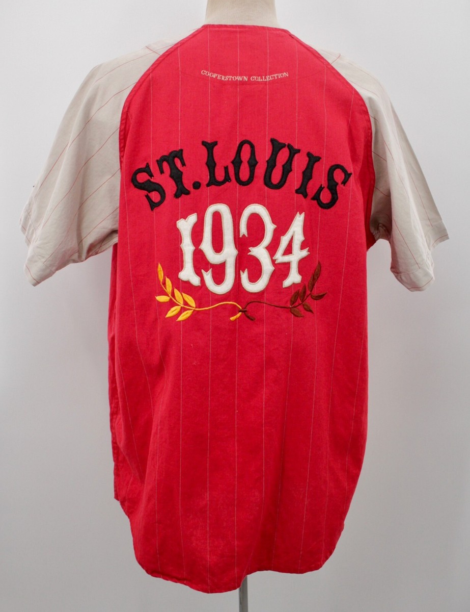 St Louis 1934 Cardinals Mirage First String Baseball Jersey Shirt