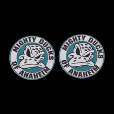 Anaheim Mighty Ducks Shoulder Patch Lot Of Two