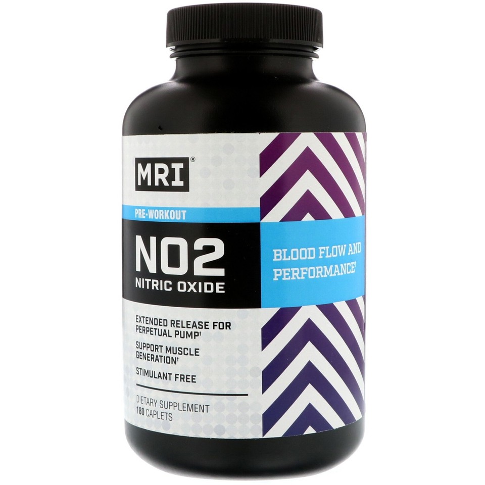 MRI NO2 Nitric Oxide Original Pre Workout Muscle Pump 90 capsules ...