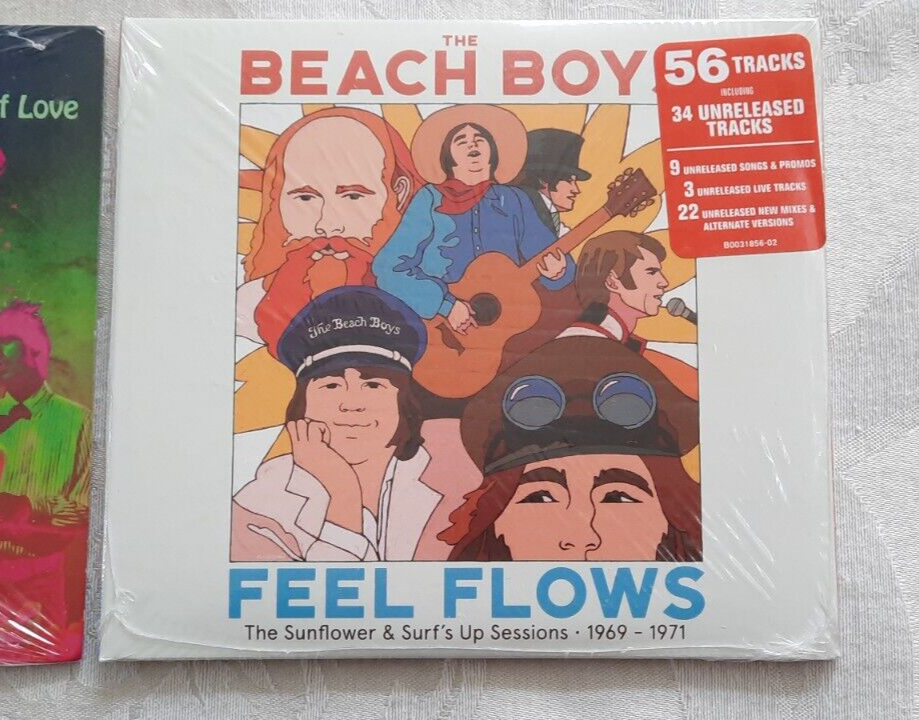 THE BEACH BOYS - FEEL FLOWS: SUNFLOWER & SURF'S UP SESSIONS - 1969