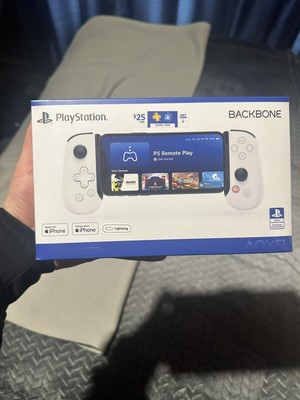 Backbone PS4/5 Mobile Controller for iPhone, PlayStation W/ PSN $25 Gift Card
