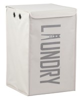WäSchesammler WäSchekorb Polyester Beige 36X36 H.56Cm