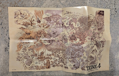 Trine 4 : The Nightmare Prince Poster Map Add-on Game Bonus
