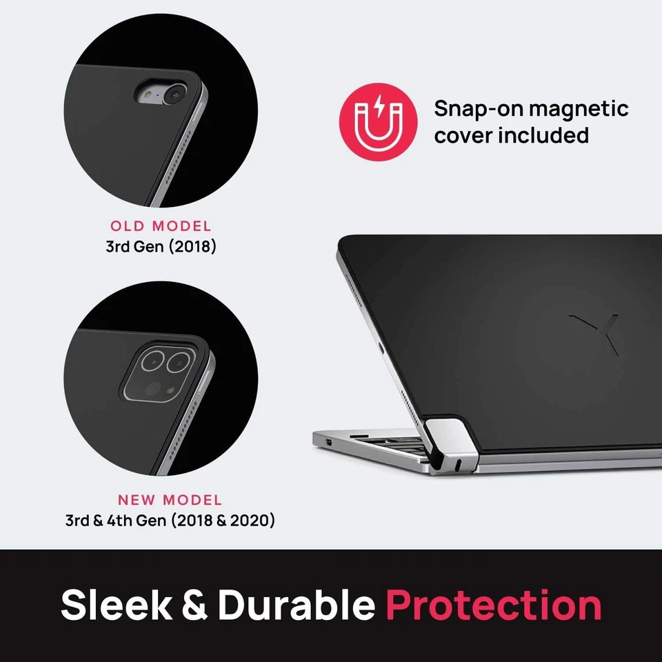 Teclado inalámbrico Brydge 12,9 MAX+ con trackpad para iPad Pro 12,9 pulgadas Foto 4 de 4