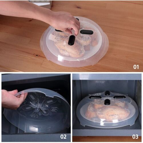 Mantén tus alimentos libres de salpicaduras con microondas magnético anti-salpicaduras - Imagen 1 de 11