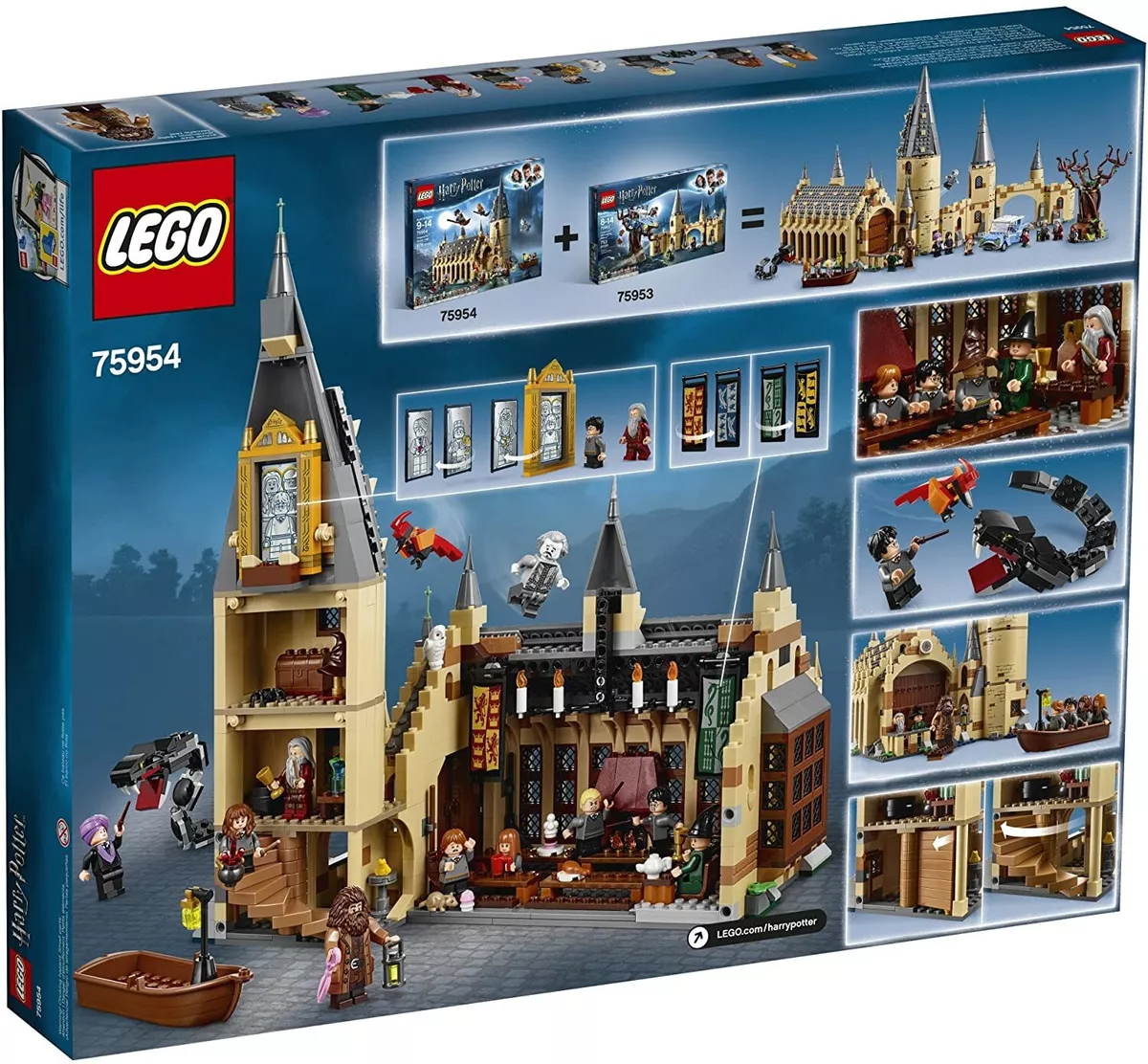 LEGO Harry Potter Hogwarts Great Hall Set 75954