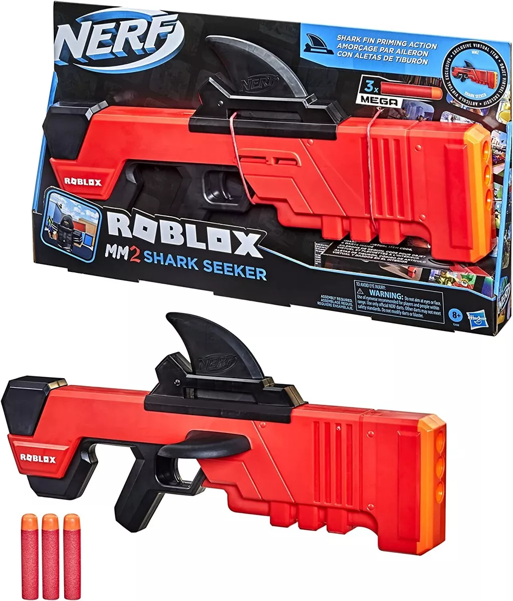 Nerf) Roblox MM2 Shark Seeker, Hobbies & Toys, Toys & Games on