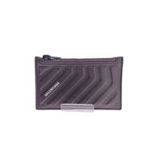 BALENCIAGACAR LONG COIN AND CARD HOLDER IN GRAINED LEATHER MEN 663714