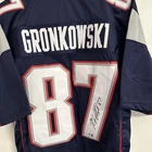 Rob Gronkowski Autographed Signed New England Patriots Football Jersey W/COA
