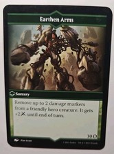 Arena of the Planeswalkers Earthen Arms Replacement Game Card MTG Sorcery