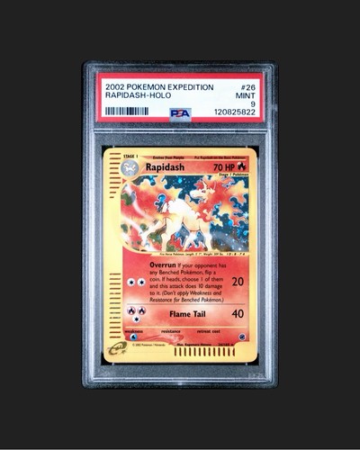 Rapidash graded PSA 9 for sale on eBay