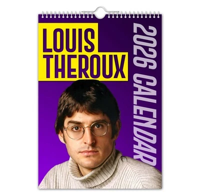 THE CALENDAR KING 2026 Calendar - Louis Theroux - Funny / Quirky / Christmas / Birthday