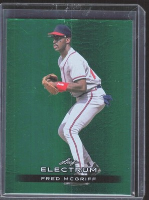 2024 Leaf Electrum Green Refractor /20 FRED MCGRIFF