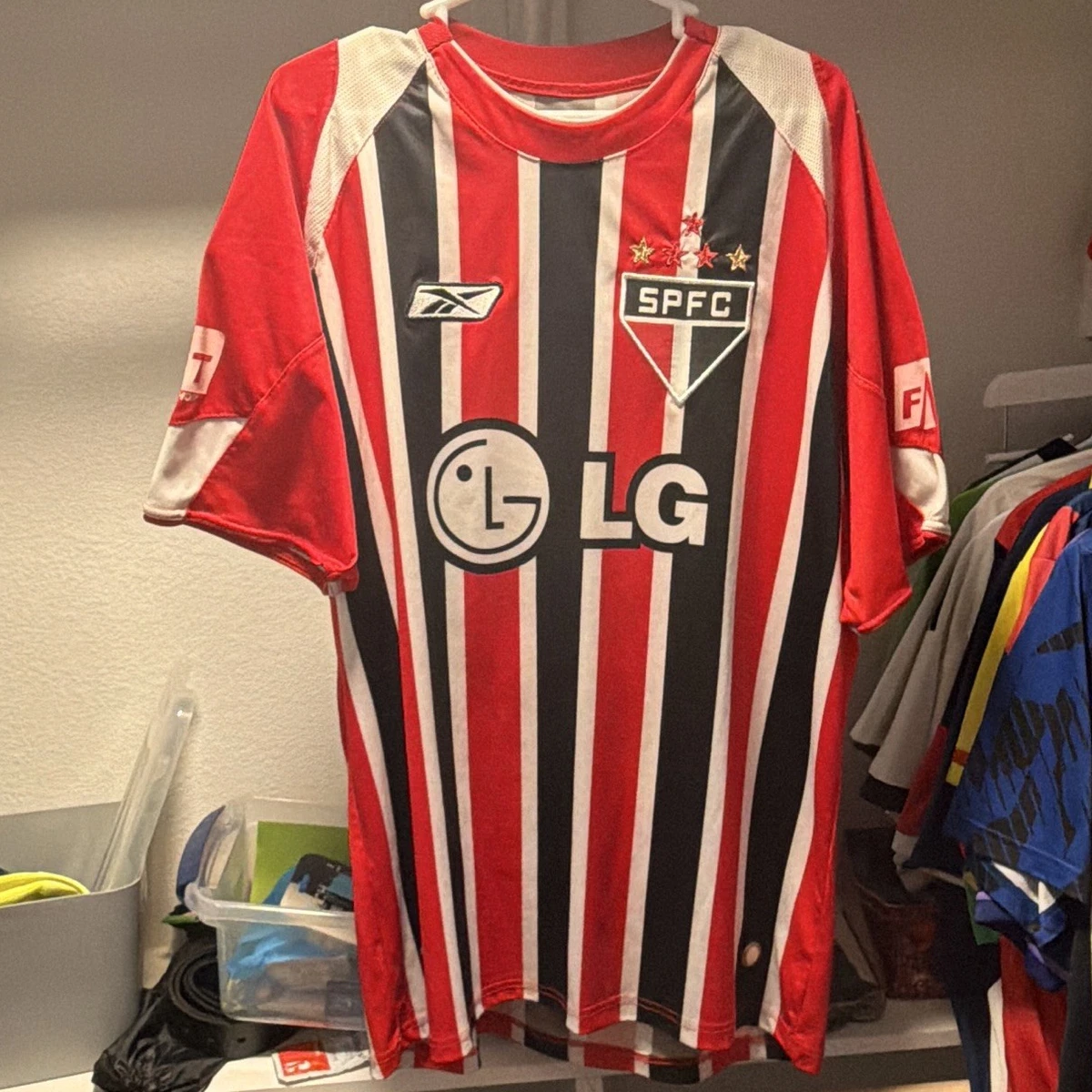 Reebok São Paulo FC International Club Soccer Fan Jerseys for sale
