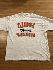 Vintage Clemson Tigers Track And Field Shirt 90s 1991 ACC Champions XL