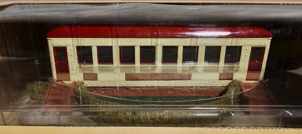 NEW Lionel/M.T.H. Trains O Gauge Tinplate Reproduction 442 Diner 11-90100 Ivory - Image 2 of 4