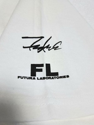 New M STUSSY Futura 10th RED SQUARE T white size M | eBay