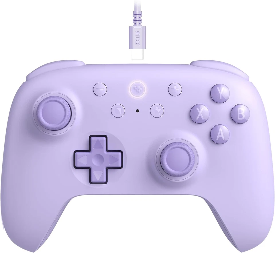 8Bitdo Ultimate 2C Wired Controller for Windows PC and Android with 1000Hz Poll